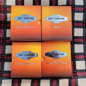 Clinton Anderson Colt Starting DVD Book Set Horse Training